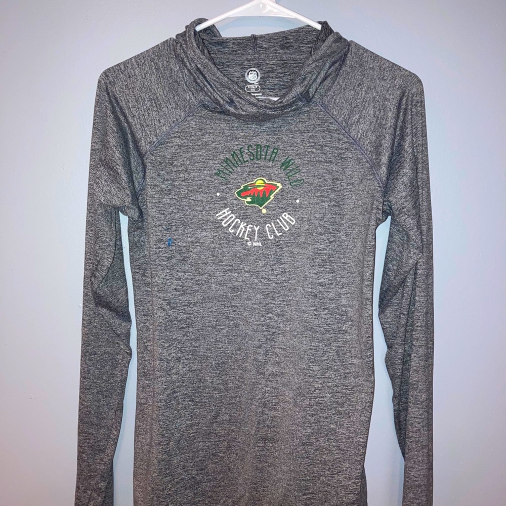Wild hooded long sleeve
